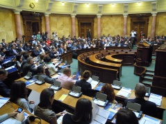 10. септембар 2013. Учесници конференције - Парламенти у Европи која се мења – грађани и представничке институције у модерном управљању
